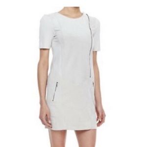 BCBG Max Azria Faux Suede Heather Dress. Size XS. Excellent condition